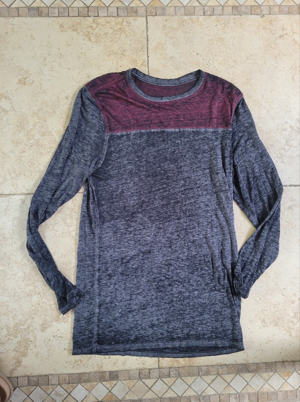 Buckle Black Burnout T Shirt